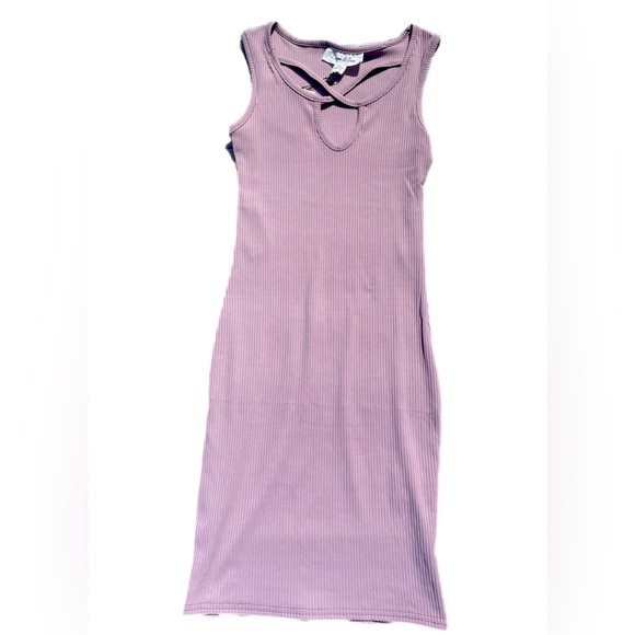 NOT FOR SALE-Sugar & Cream Bodycon Mini Dress XS Light Purple Coastal Cowgirl - Picture 2 of 8